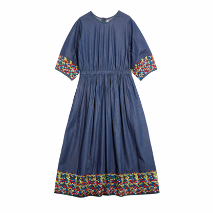 Garden Dress Indigo