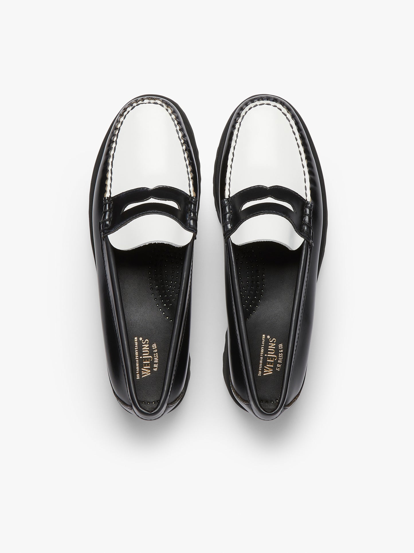 WEEJUN 90 Penny Leather Loafers