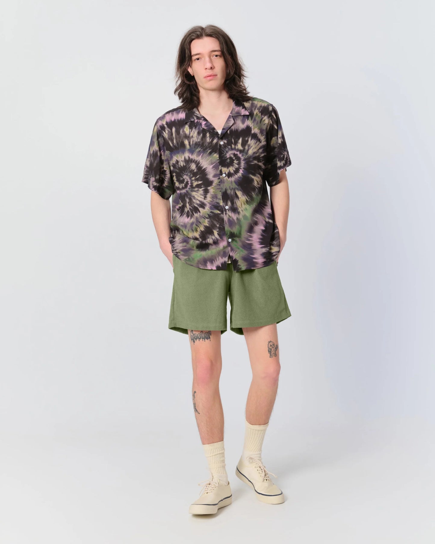 Sage Terry Tour Shorts