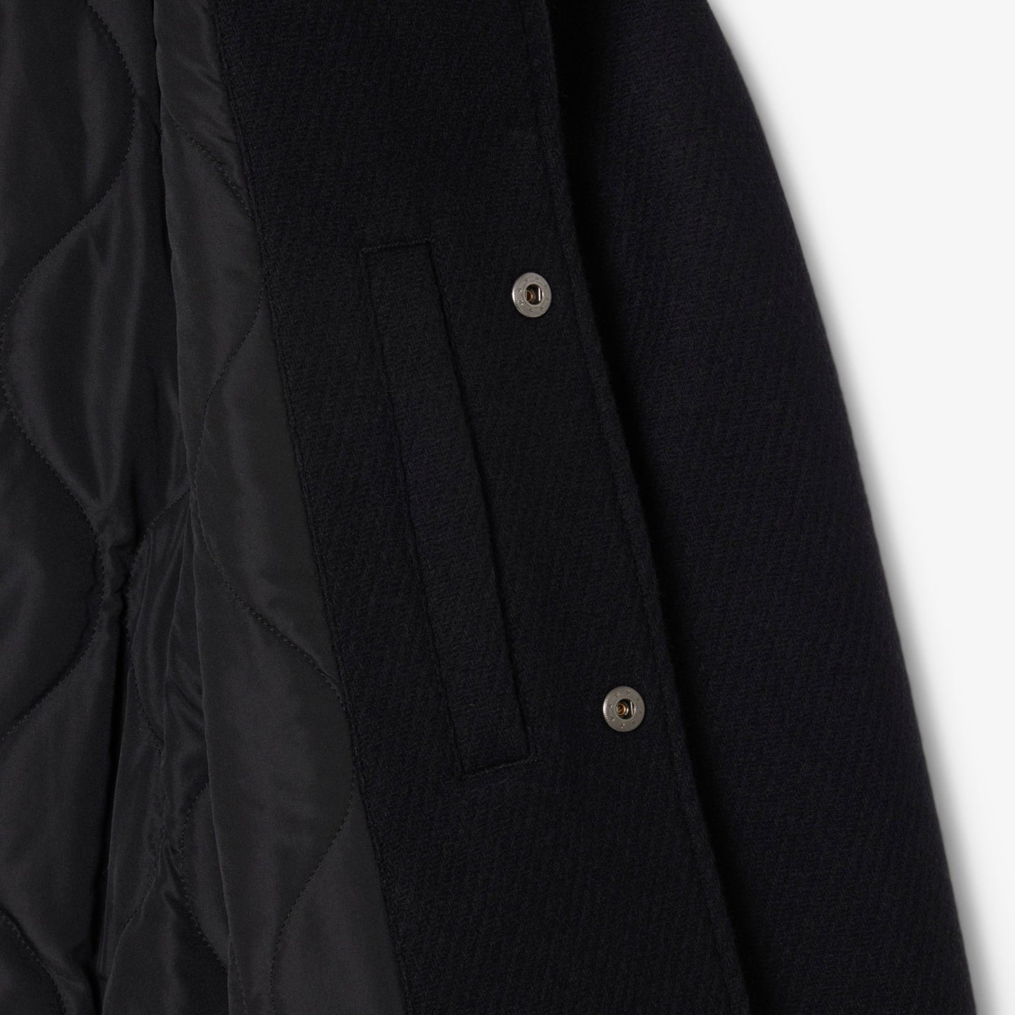 Wool Jacket With Back Logo