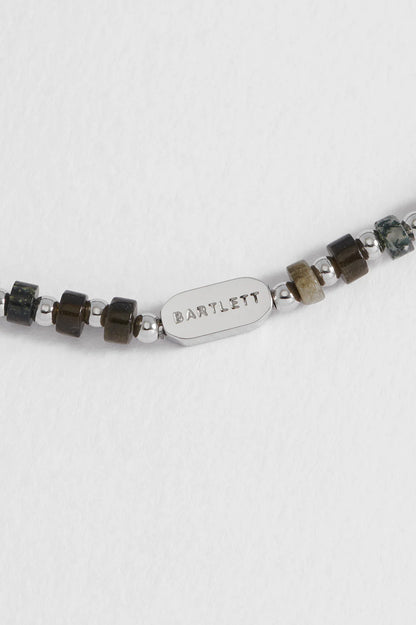 Multi Green Rondelle Bracelet