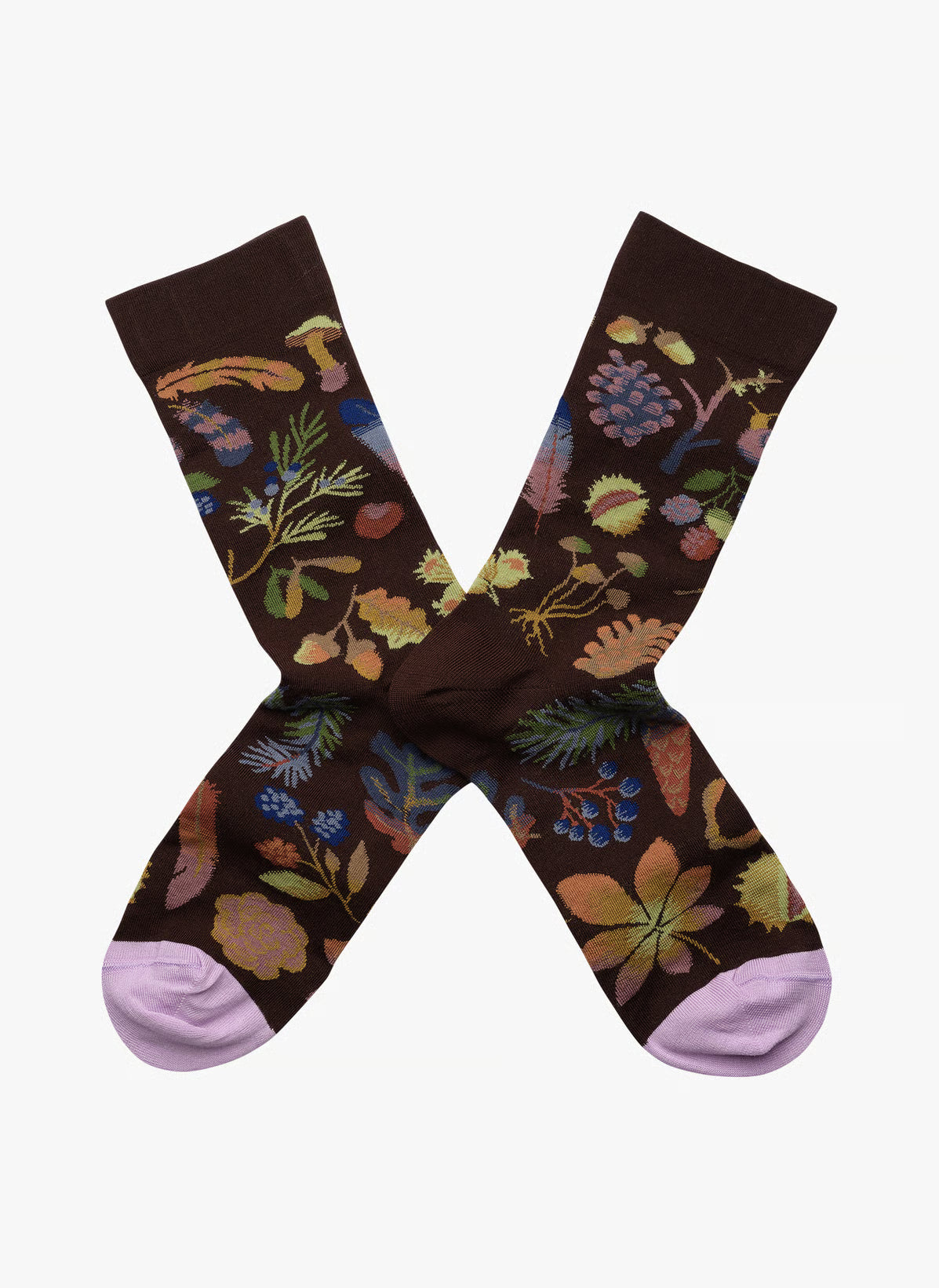 Chaussette Semis Marron