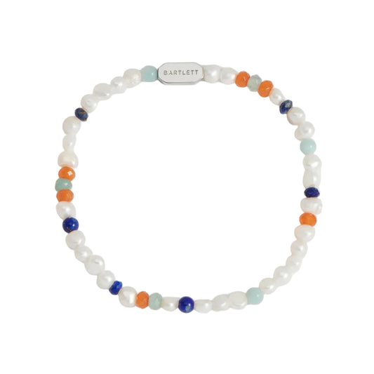 Pearl And Mixed Gemstone Bracelet