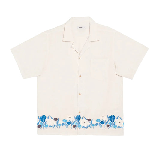 Pearl Lawn Linen Camp Shirt