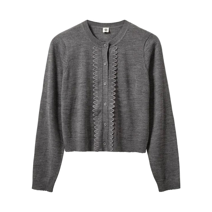 Bergen Scallop Mini Cardigan