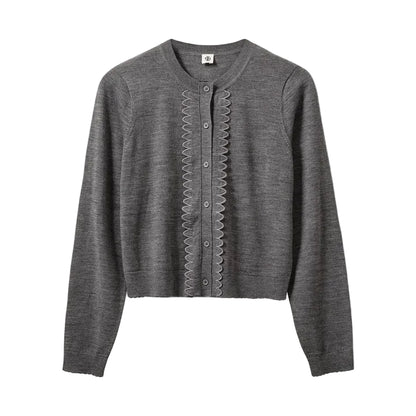 Bergen Scallop Mini Cardigan
