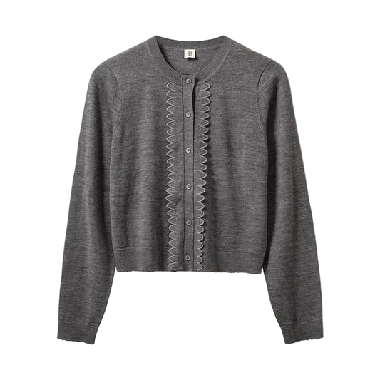 Bergen Scallop Mini Cardigan
