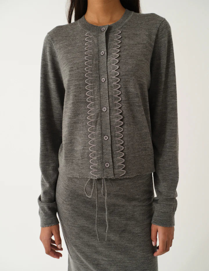 Bergen Scallop Mini Cardigan