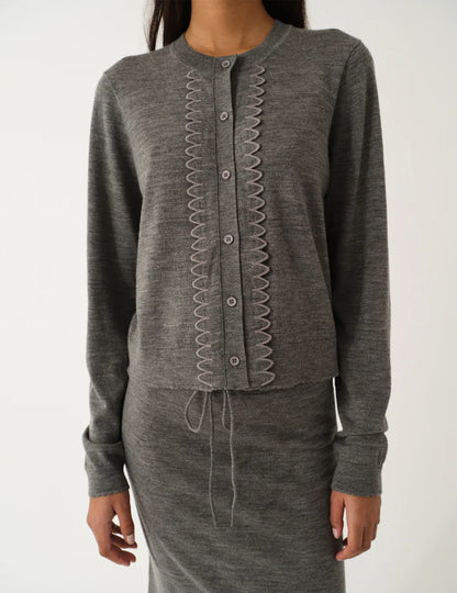 Bergen Scallop Mini Cardigan