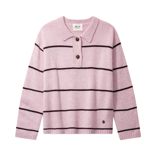 Naomi Striped Polo