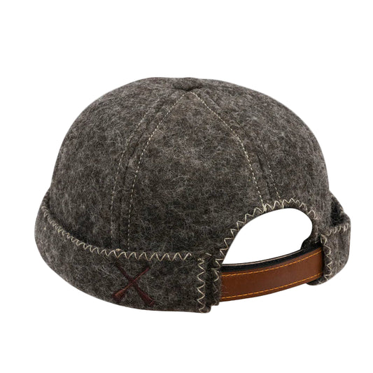 Miki Artisanal Wool Felt Brown