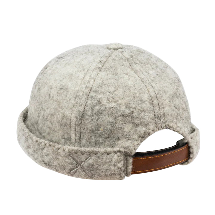 Miki Artisanal Wool Felt Grey