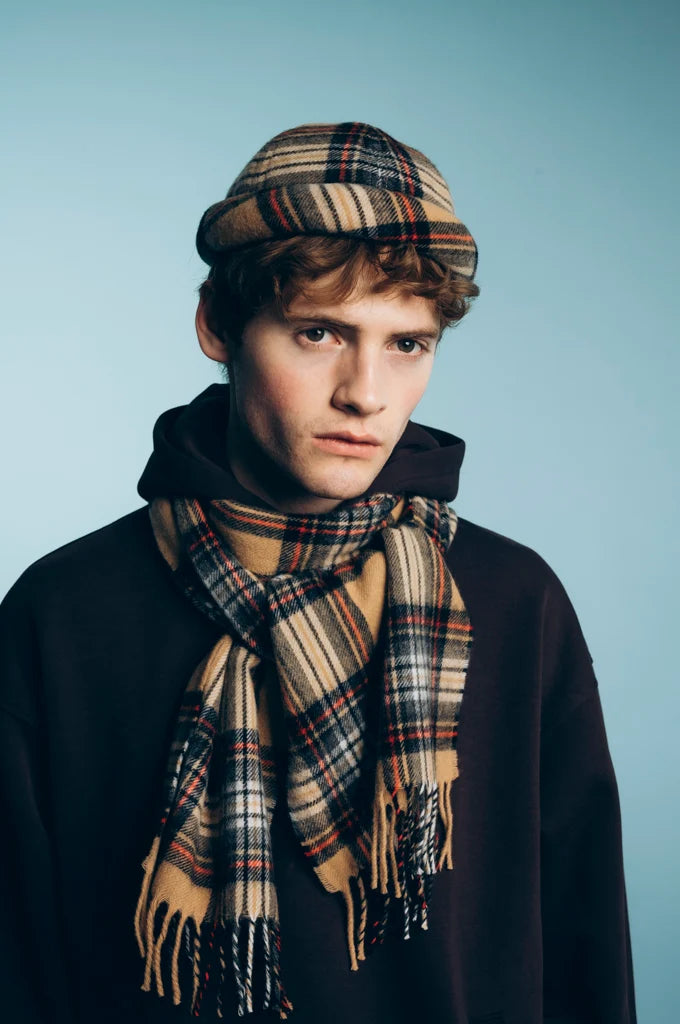 Miki Tartan Beige