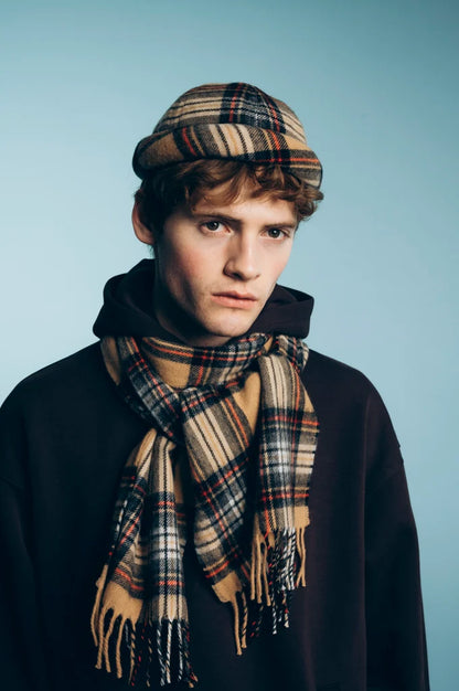 Miki Tartan Beige