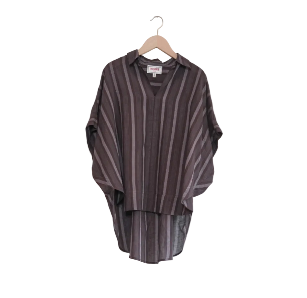 Big Shirt Khadi Stripes