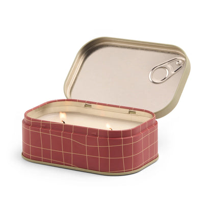 Bistro 4.5oz/127G Tomato Printed Tin Candle - Heirloom Tomato