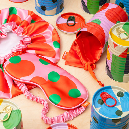 Tinned Goods - Eye Mask & Shower Cap