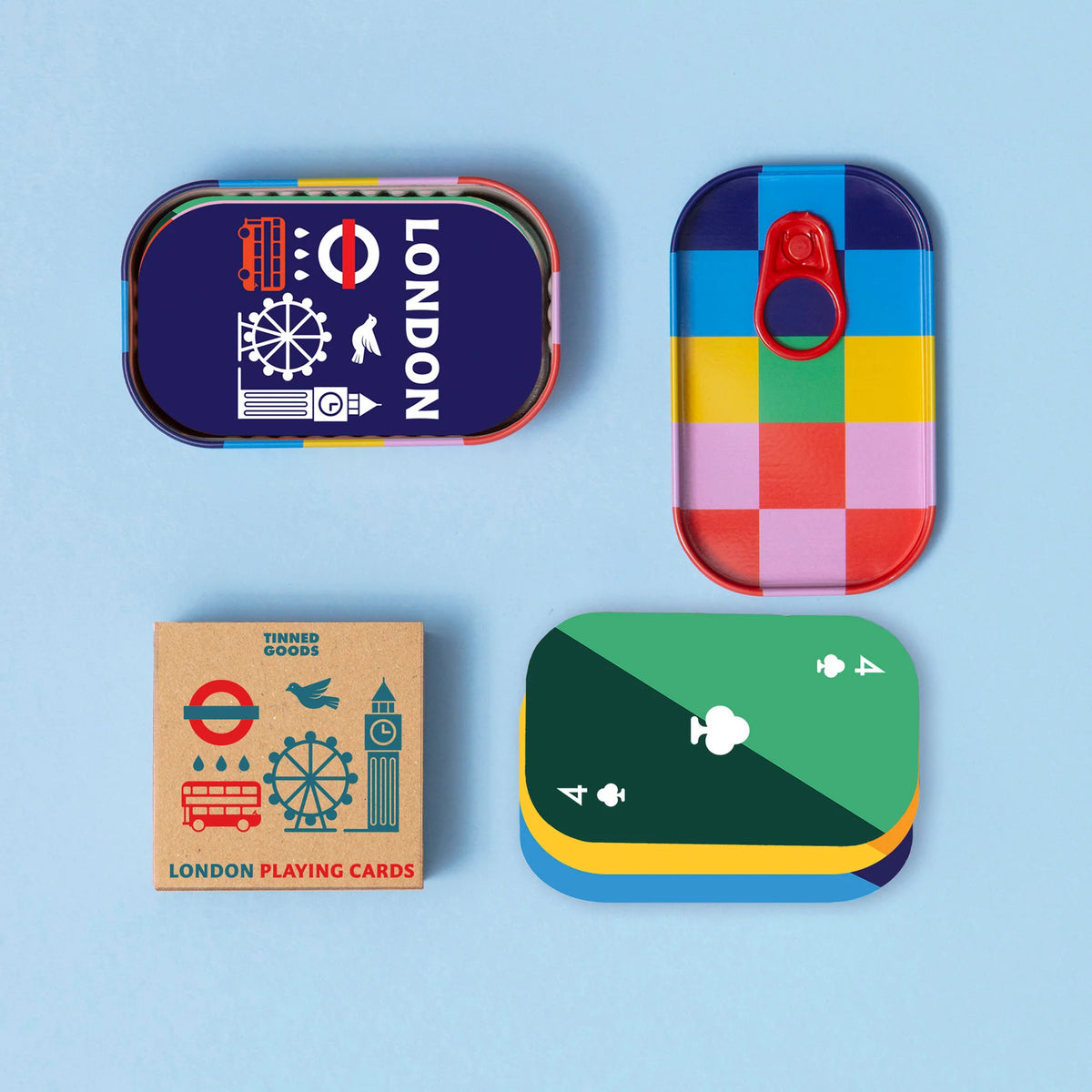 Tinned Goods - Playing Cards - London