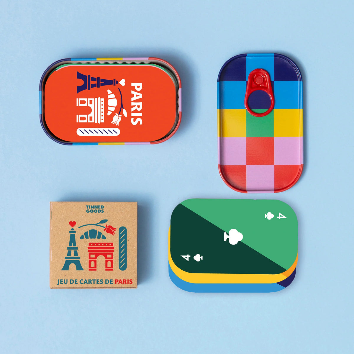 Tinned Goods - Playing Cards - Paris