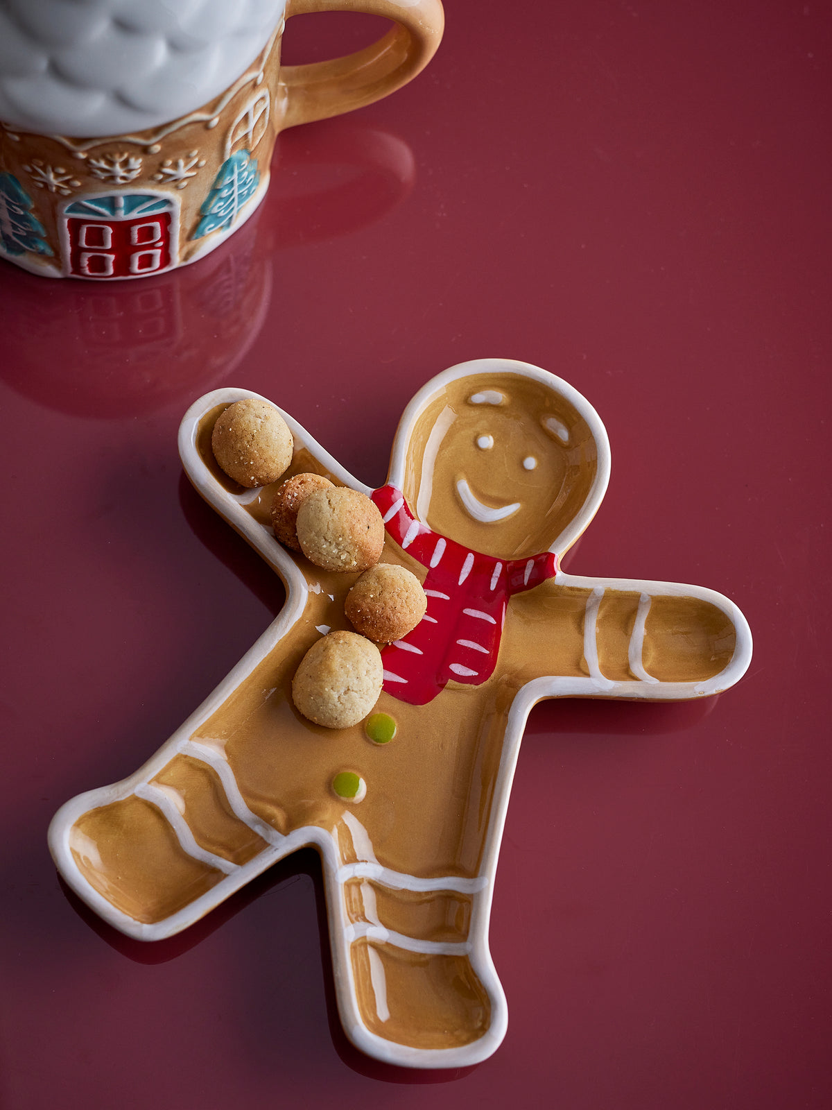 Ginnie Serving Plate - Gingerbread Man