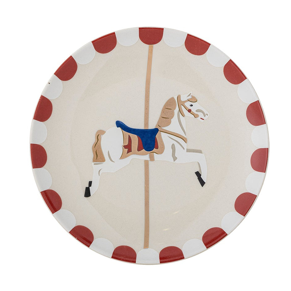Merry-Go-Round Plate - Horses