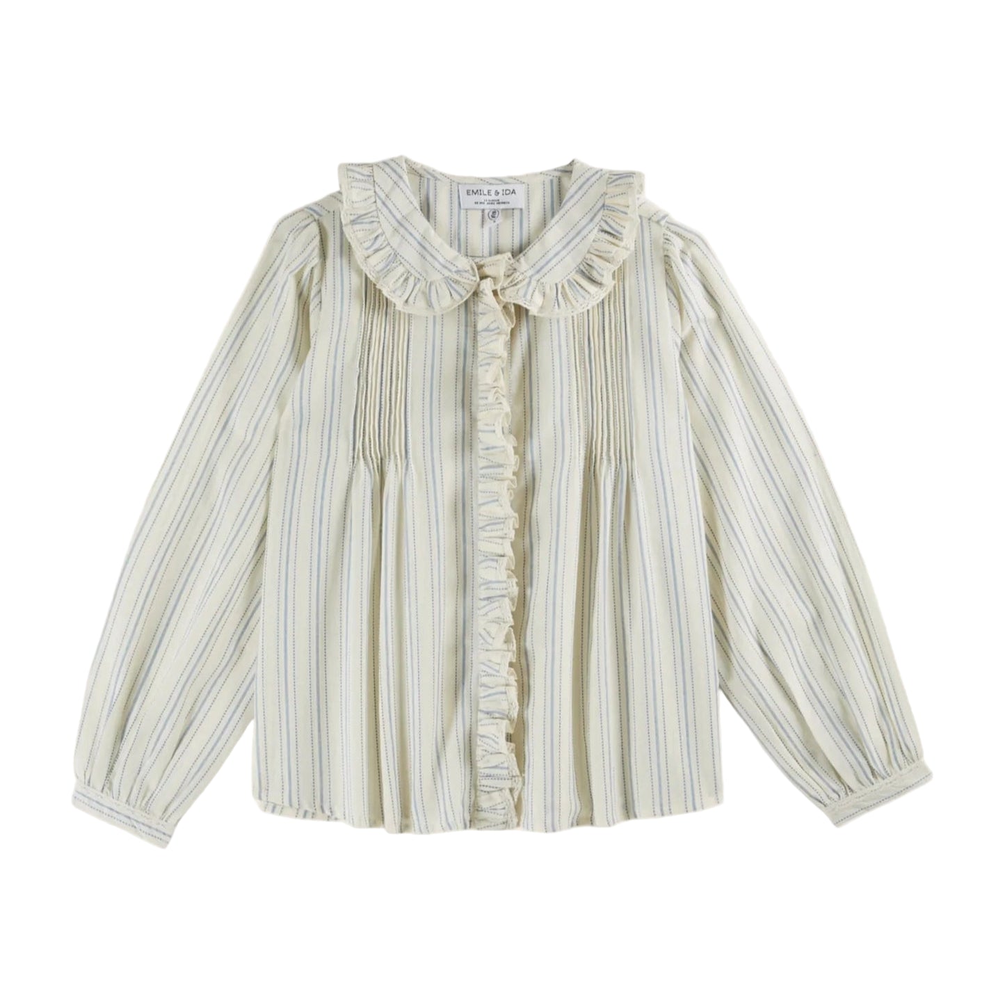 Blouse Rayure Volantee