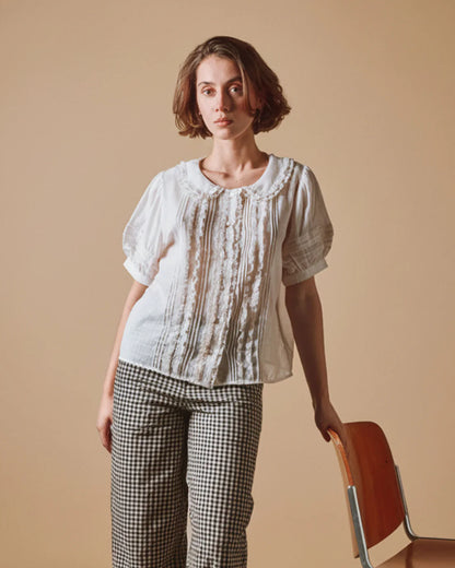 Blouse Vintage Dentelle