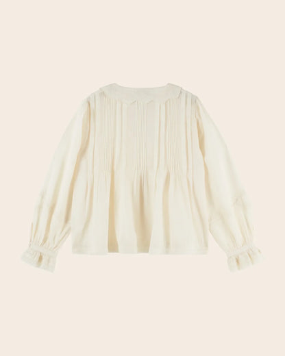 Blouse Vintage Petit Col