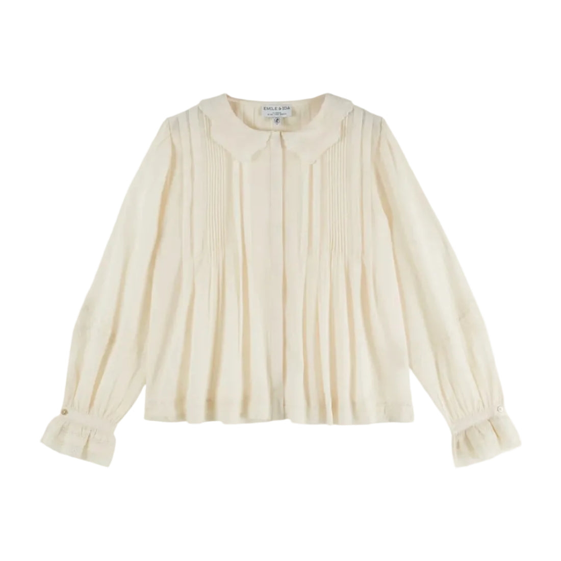 Blouse Vintage Petit Col