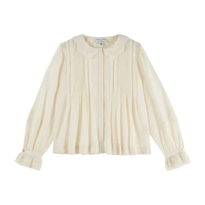 Blouse Vintage Petit Col