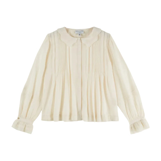 Blouse Vintage Petit Col