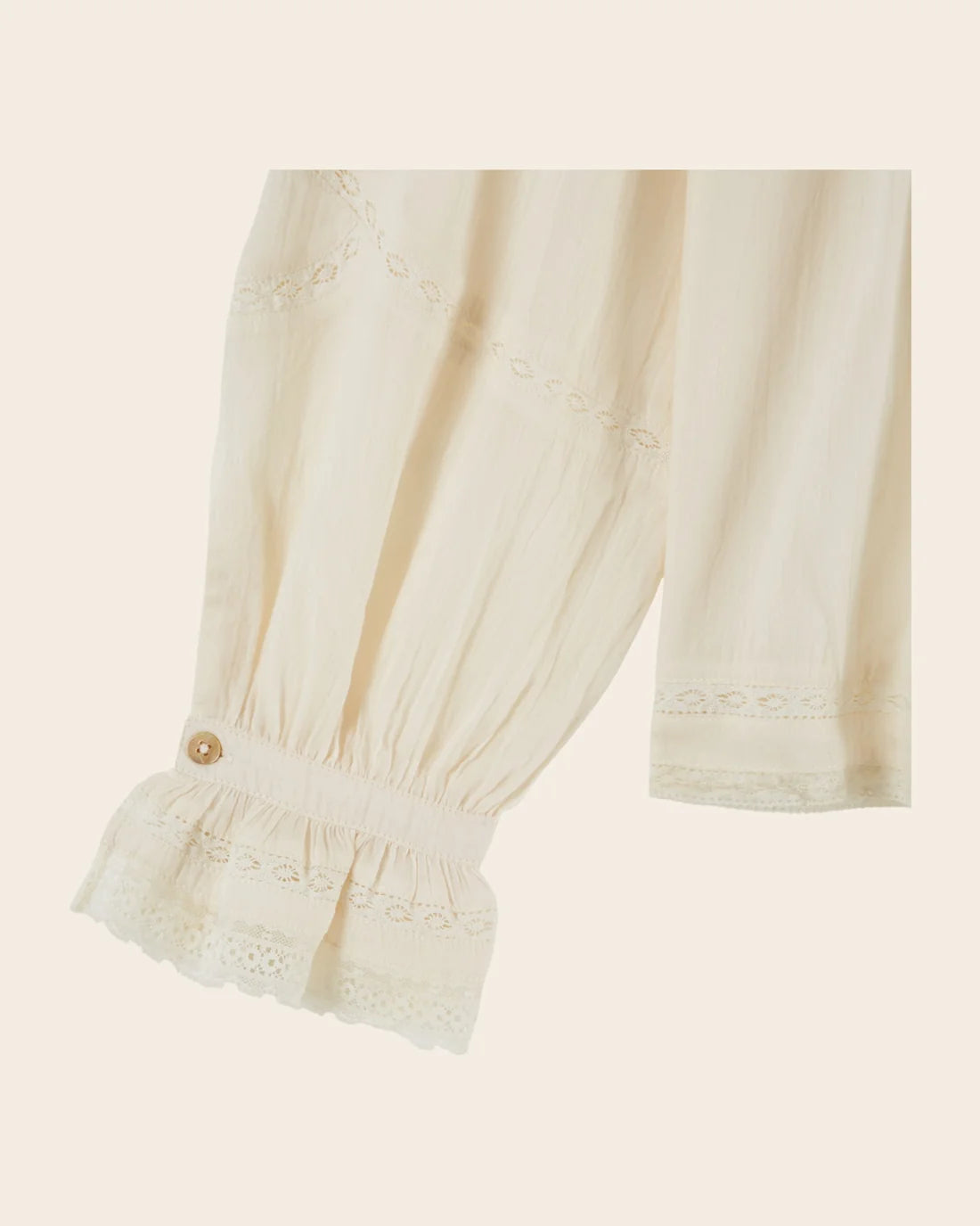 Blouse Vintage Petit Col