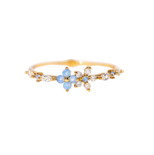 Blue Blossom Garden Ring