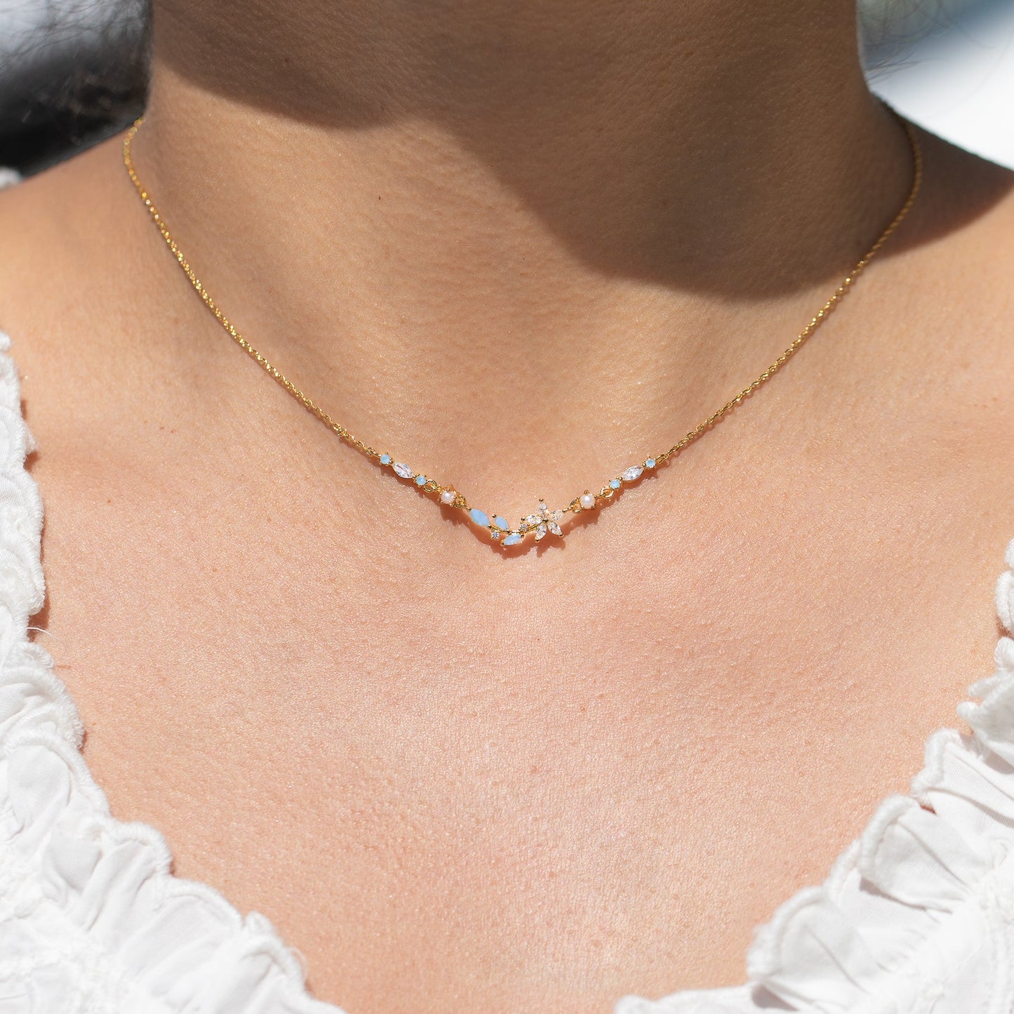 Blushing Blossom Necklace