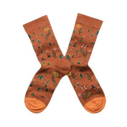 Chaussette Semis Cannelle