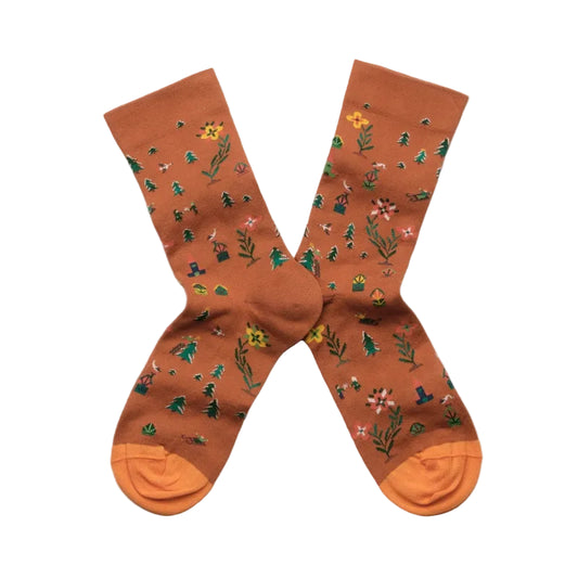 Chaussette Semis Cannelle
