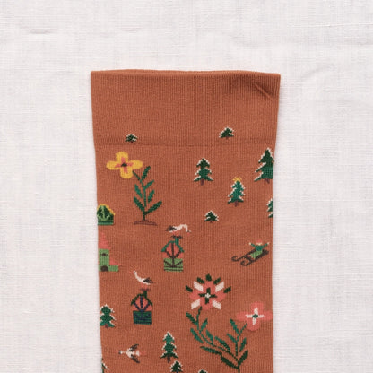 Chaussette Semis Cannelle