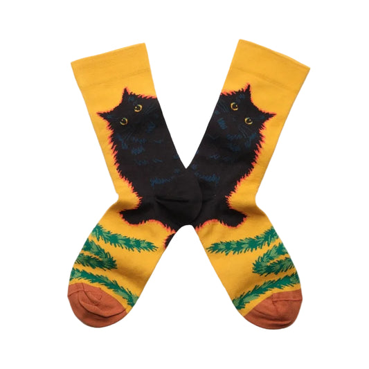 Chaussettes Chat Bouton D'Or