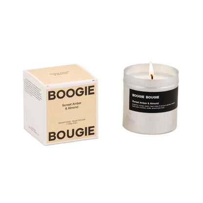 Scented Candle - Sunset Amber & Almond  250g