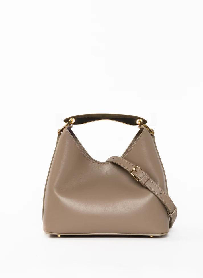 Boomerang Small Leather Bag