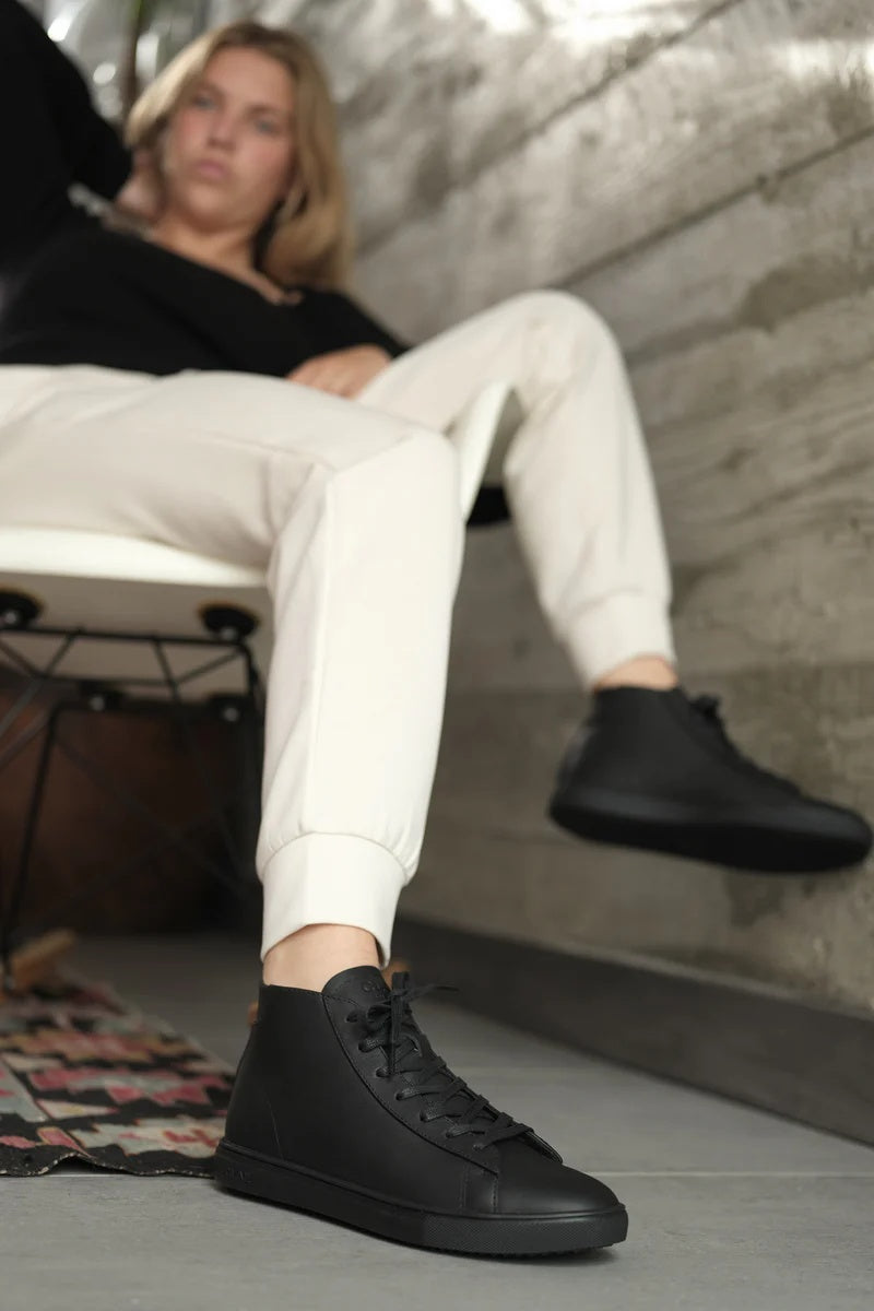 Bradley Leather Triple Black (unisex)