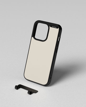 Phone Cases Bump Matte Black Offwhite iPhone 15 Pro Max