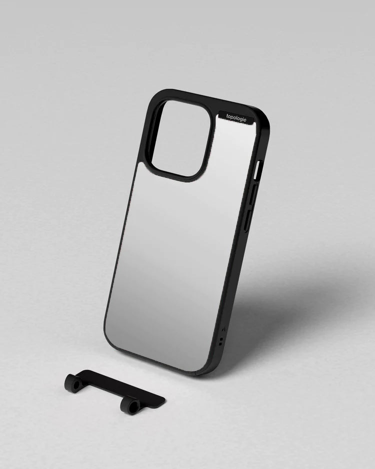 Phone Cases Bump Matte Black Silver Mirror iPhone 15 Pro max