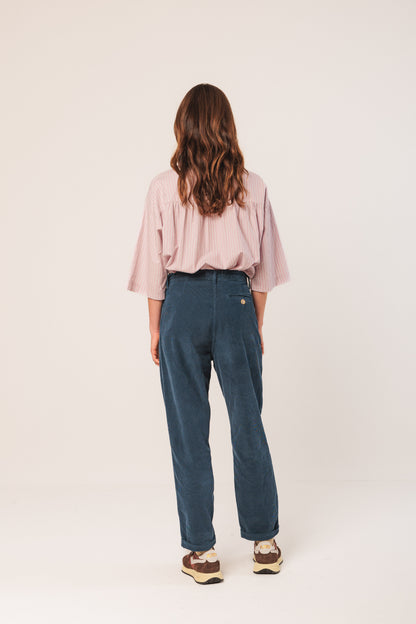 CORDUROY CARROT PANTS