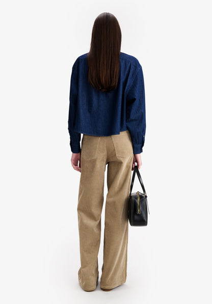 Chemise Sophia Button Down Logo