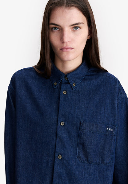 Chemise Sophia Button Down Logo