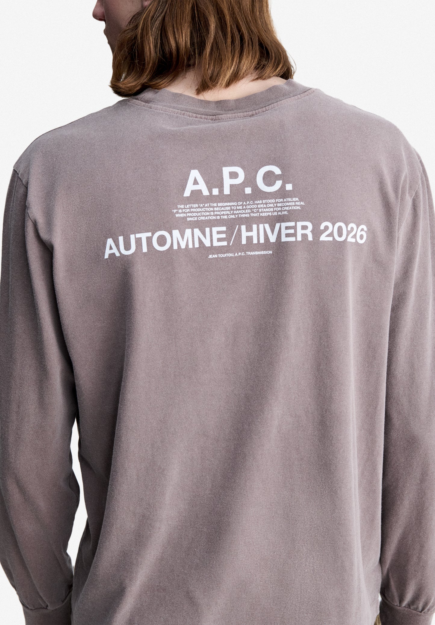 T-Shirt Manches Longues Apc Hiver 26