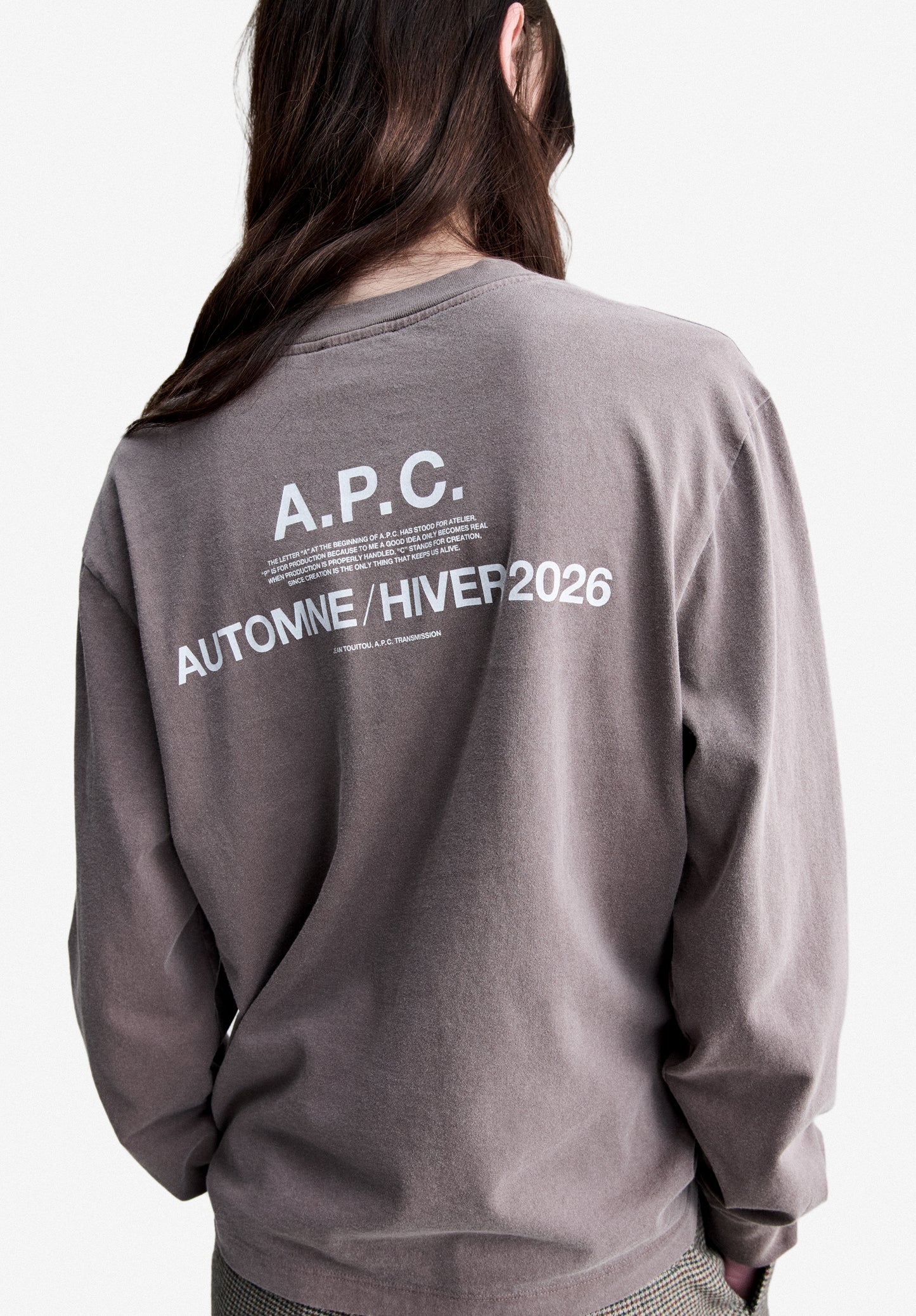 T-Shirt Manches Longues Apc Hiver 26