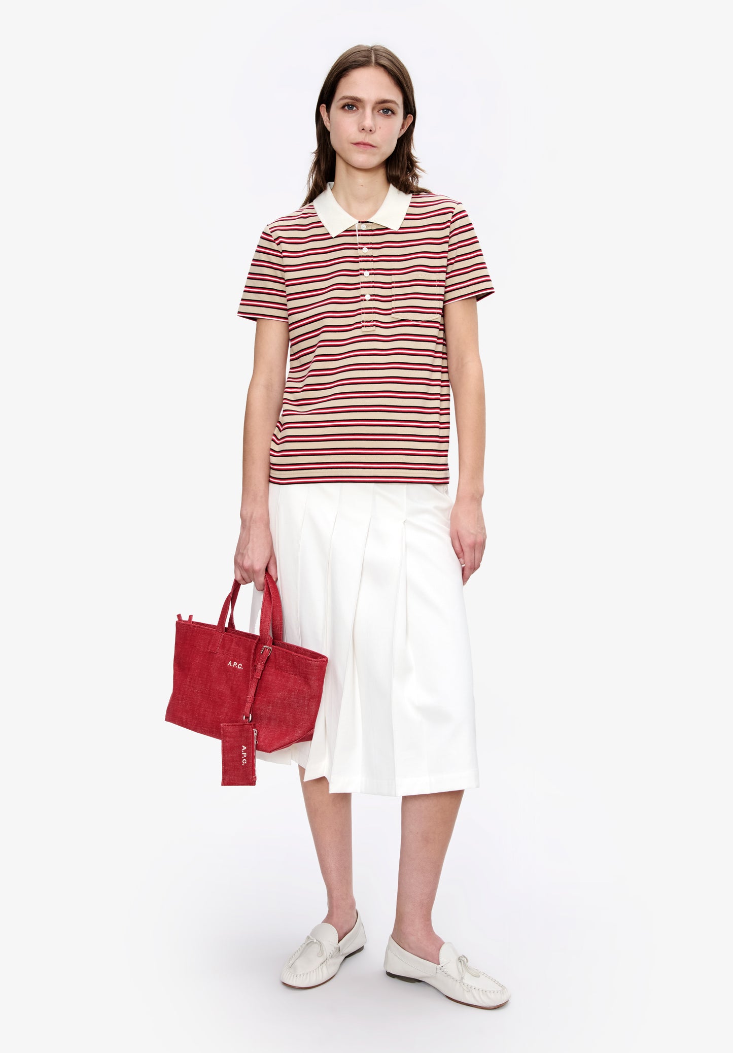 Polo Manches Courtes Rayee