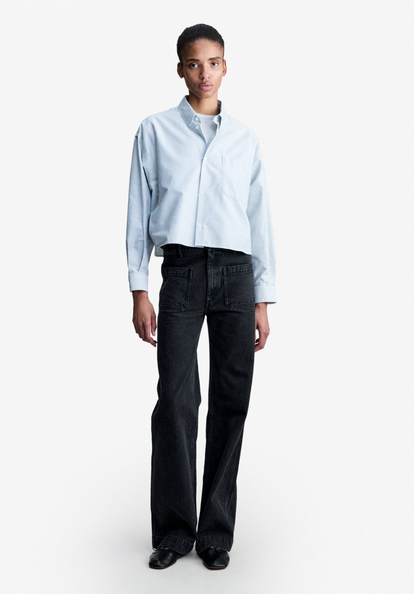 Chemise Sophia Button Down Logo